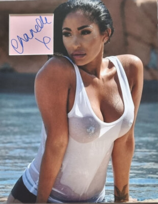 CHANELLE SADIE PAUL signiert 14x11 Foto Display PELEBS GO DATING COA
