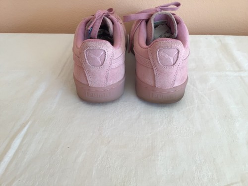 Zapatillas mujer Puma gamuza rosa talla 40 - Imagen 3 de 7