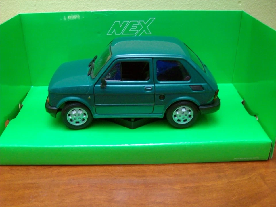 WELLY MODELLO FIAT 126 SCALA 1:21 . CON RUOTE STERZANTI . COME NUOVO - Immagine 2 di 4