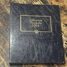 NIP 2004-- Jefferson Nickels - Whitman Album - NEW