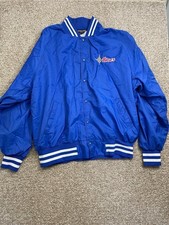Vtg Sportsmaster Jacket Nylon Rose’s Patch Windbreaker Lined Made USA XXL