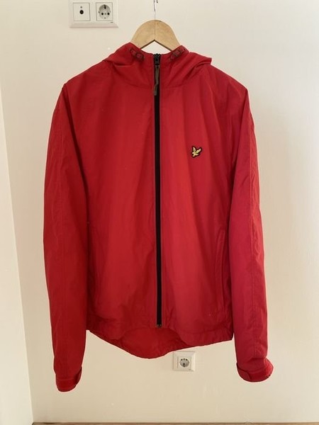 Men Lyle Scott Windbreaker Red 42