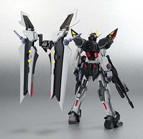 ROBOT SPIRITS Side MS STRIKE NOIR Action Figure Gundam SEED C.E.73 BANDAI F/S - Picture 3 of 7
