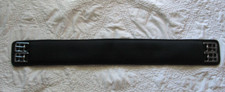 31" BLACK PADDED NYLON ENGLISH GIRTH