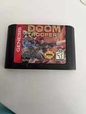 Doom Troopers (Sega Genesis, 1995) Authentic Game Cartridge Only. Tested Workin