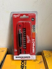 Milwaukee 4932430910 12 Piece SHOCKWAVE Impact Duty Drive Guide Set