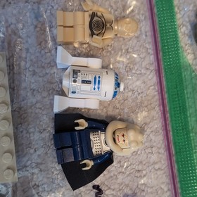 Lego Star Wars Jabba's Palace 3x SETS: 4475, 4476, 4480 Used Yellow Luke & Leia