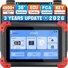 2026 Xtool D7 V2.0 Bidirectional Scanner Full Diagnostic Coding Key Programmer