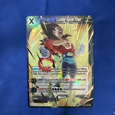 SS4 Vegeta Supreme Saiyan Power BT11-124 SR Foil Dragon Ball Super Card Game NM