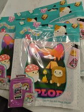 Squishmallows 10 vinyl stickers Brand New