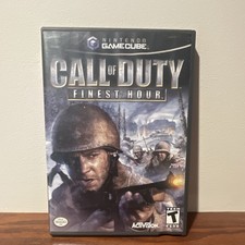 Call of Duty: Finest Hour Nintendo GameCube CIB w/ Manual 2004