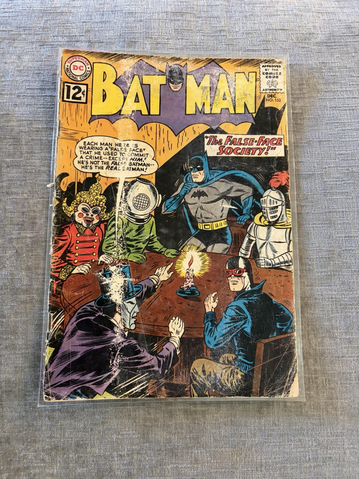 Batman #152 (DC Comics December 1962)