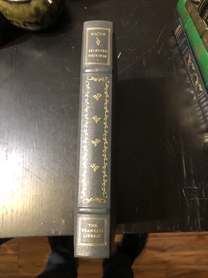 Franklin Library 100 Greatest Books Sir Francis Bacon Selected Writings HC - Image 3 of 4