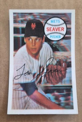 1970 Kellogg's 3-D Baseball Tom Seaver #7 High End NM/MT New York Mets HOF