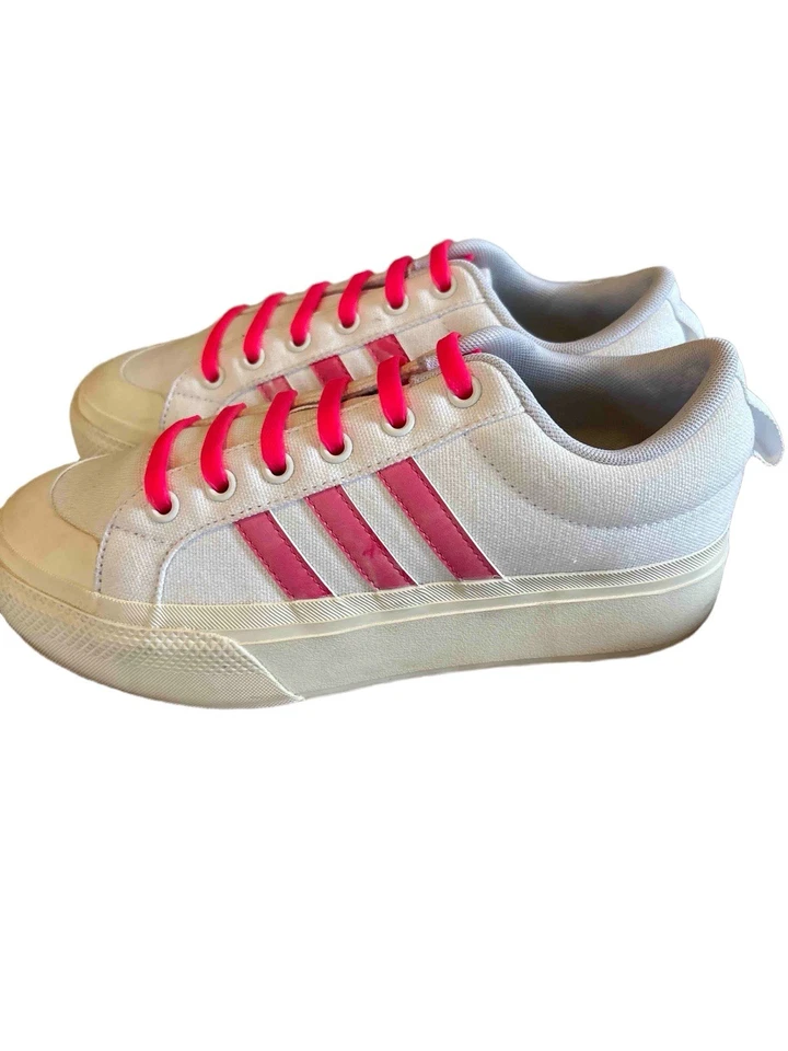 Adidas Mujer Bravada 2.0 Plataforma Zapatos Tenis Talla 7 ¡EXCELENTE ESTADO USADO! Rosa Foto 2 de 4