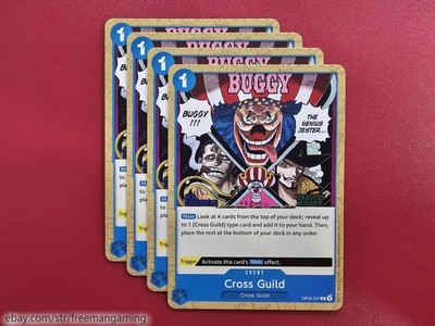 One Piece TCG Buggy Deck 61 Cards OP09-048 046 Mihawk Crocodile