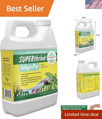 All-in-One Dyna Gro Foliage Pro 32oz for Optimal Growth of Tropical Plants
