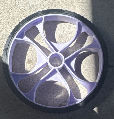 #ad Pressure Washer Replacement Wheel Purple Plastic with Black Tire $14.00