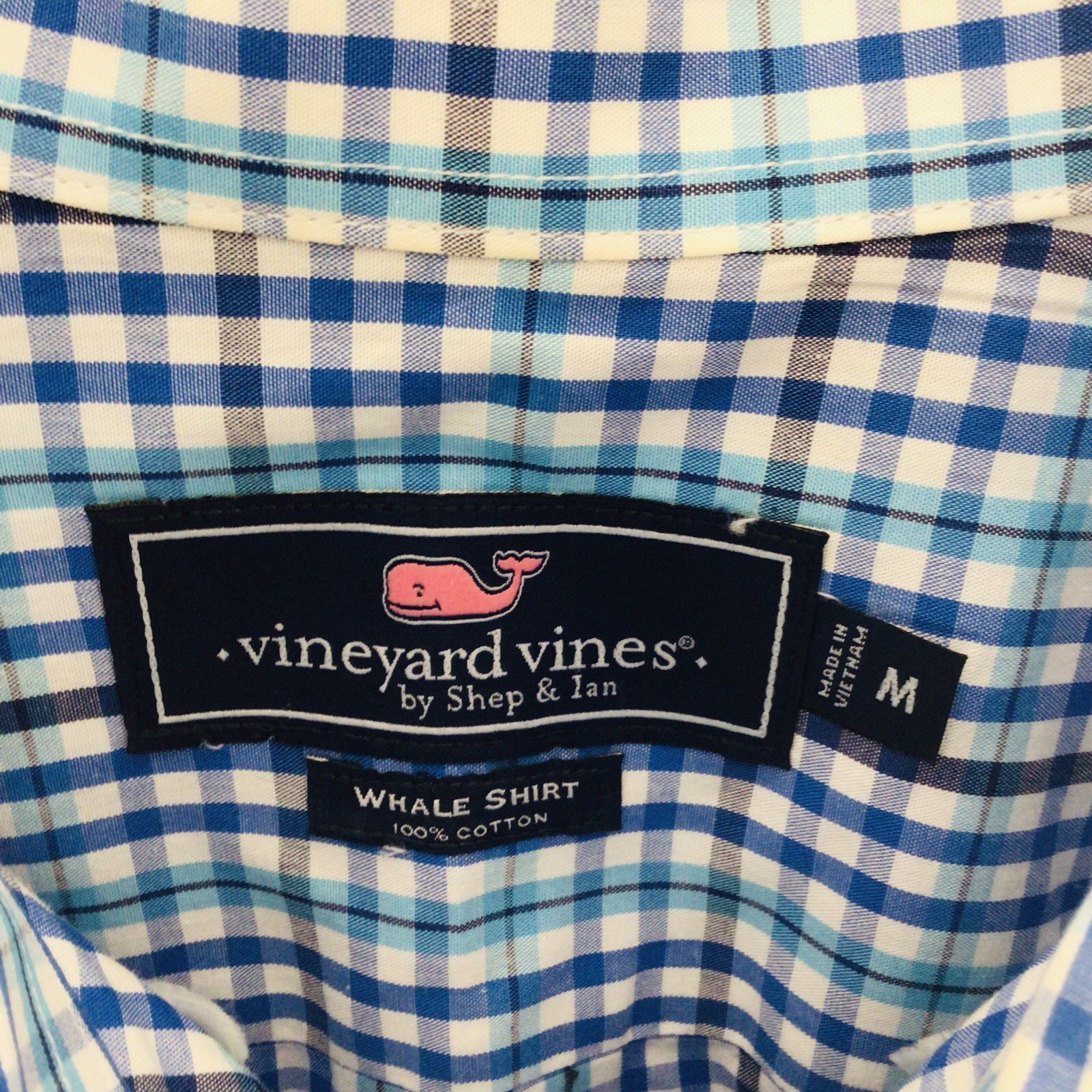 Vineyard Vines Men Button Up Button Down Whale Me… - image 6