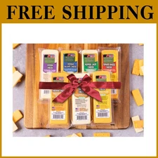 Wisconsin Cheese Block Sampler Gift Pack - 7 Blocks