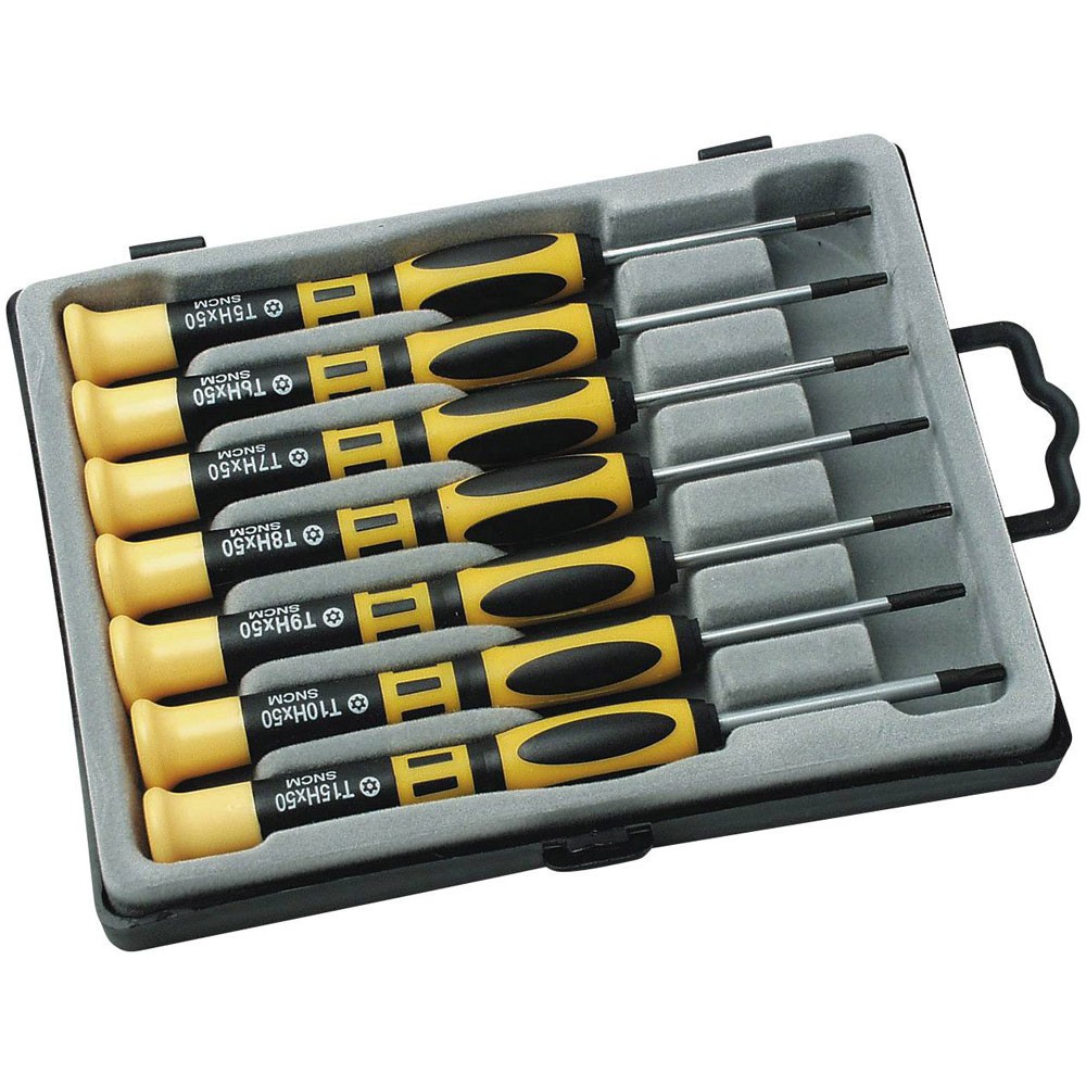 Brüder Mannesmann Tool Kit 7-Piece Compact and Durable Design