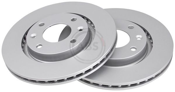 2X Bremsscheibe Vorne ABS 17336 FÜR CitroËN DS Opel Peugeot Scheibenbremse-image