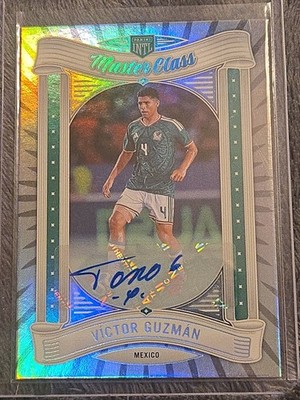 Victor Guzman Mexico Panini International Rare Master Class Autograph 1st Listed