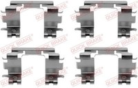 Quick Brake ZubehöRsatz, Scheibenbremsbelag 109-1670 FüR Suzuki