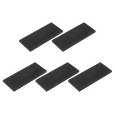 Graphitblock 100x50x5mm f&uuml;r Schmelzgie&szlig;en, Elektrolyse, 5 St&uuml;ck