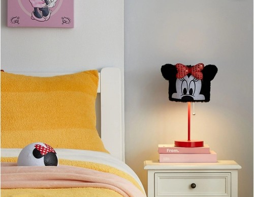 Lámpara de palo con pantalla de felpa Disney's Minnie Mouse - Imagen 5 de 5