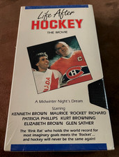 LIFE AFTER HOCKEY: THE MOVIE VHS (Canada, 1989) Rare! SEALED!