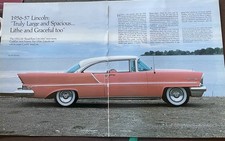 1956 - 1957 Lincoln Premiere Capri 18 Pg Review 1956 - 1957 Lincoln Premiere Capri 18 Pg Review