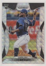 2019 Panini Prizm Tier III Blue Wave Prizm 20/60 Diego Castillo #240 uk2