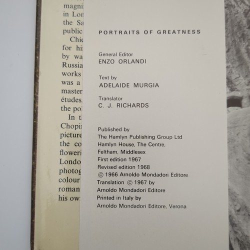 Life and Times of Chopin Portraits Composer Hardcover Book Paul Hamlyn 1968 - Picture 7 of 23