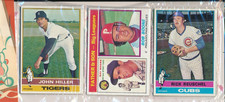 TOPPS 1976 SEALED RACK PACK RICK RUESCHEL CHICAGO CUBS BOB BOONE BEN OGILVIE