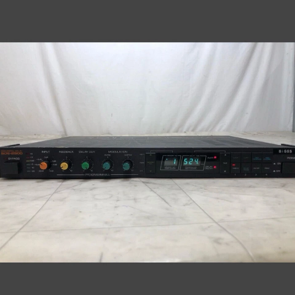 Roland SDE-2500 MIDI Digital Delay Vintage Rack Effect Unit Tested from Japan - Image 3 of 4