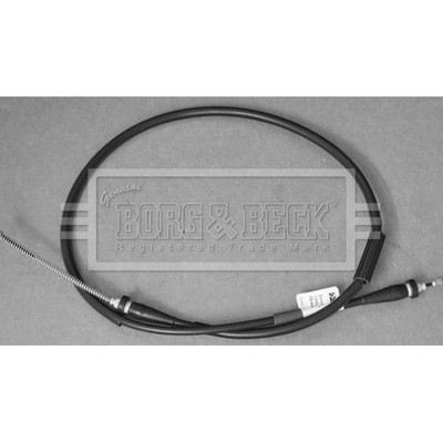 BORG & BECK Cable Pull, parking brake BKB3672