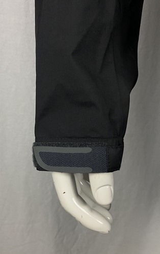 Outdoor Research Black Hooded Full Zip Rain Jacket, A Grade, Men's Size Medium - Picture 10 of 15