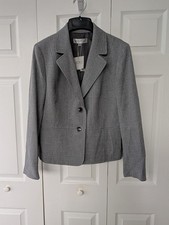 NWT Kasper Women's Blazer Gray Size 12