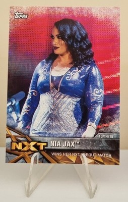 2017 Topps WWE Women's Division Matches and Moments #NXT-7 Nia Jax