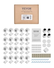 VEVOR Child Safety Magnetic Cabinet Locks 20 Packs Baby Proofing Cabinet Locks