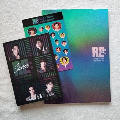 King & Prince Re:Sense Blu-ray Concert Tour 2021 with Pamphlet & Sticker Japan g