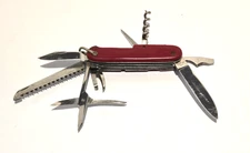 Vintage Suisse Wenger Allsport Wengerinox Swiss Army Knife Multitool with Bail