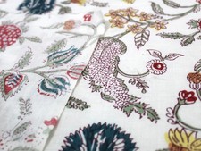 Indian Screen Printed 100 Cotton 15 Yard Fabric NO TARRIF CHARGES 100 ZK 342