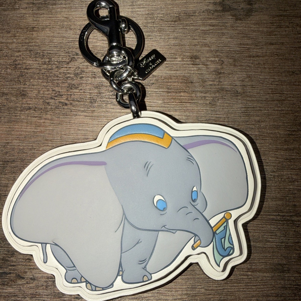 Coach Key Charm Keychain DISNEY x COACH Dumbo Bag Charm Mother's
