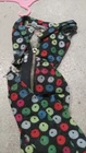 Vintage Mattel Barbie #917 Apple Print Sheath 1959 Dress Only Needs Repair