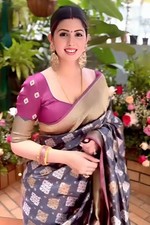 Designer Bollywood Bridal Silk Saree With Blouse South Indian Wedding Party Wear