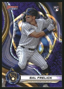 2024 Bowman's Best Purple Mojo Refractors #37 Sal Frelick /250