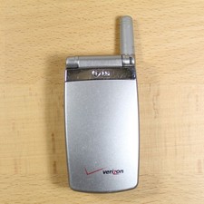 LG VX3100 Silver Verizon Cell Phone PTT Vintage Untested For Parts 175