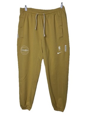 Nike Standard Issue Dri-FIT Cleveland Cavs Mens Lg Gold Joggers Sweatpants NWOT